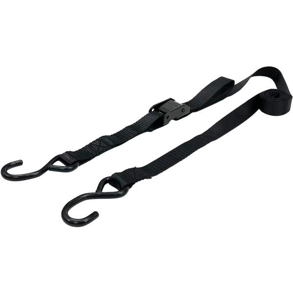 他サイト： SK11 エスケー11 カムバックル式ベルト荷締機 ブラック 25mm×2m BTO-252O BK ベルト長さ:2m 1本入りの商品画像