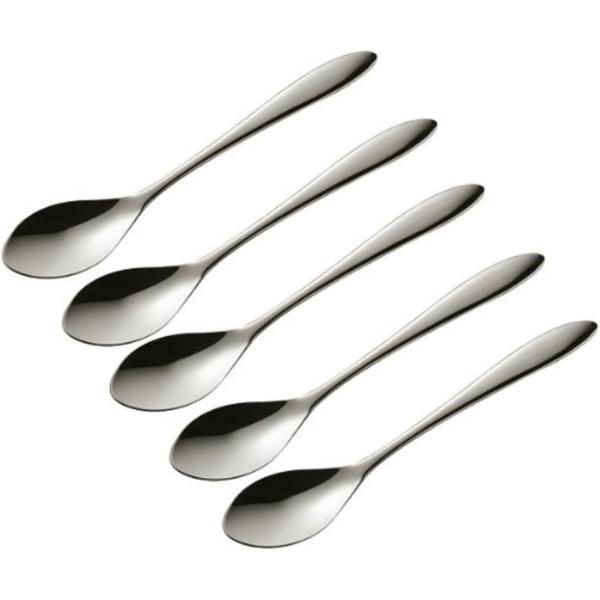 [Release date: December 25, 2022]●色:シルバー●材質:ステンレス●ブランド:オークス●スタイル:なめらか スプーン●商品の寸法:13.8長さ x 2.4幅 cm●商品の重量:18 グラム●個数:5●食器洗い...