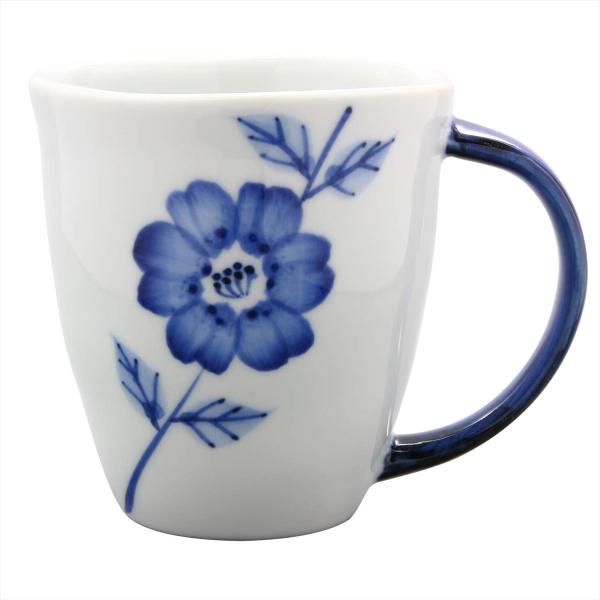 Hogdseirrs 波佐見焼 和山窯 flowers マグカップ ラインフラワー柄 385827 ラインフラワー 02.マグカップ
