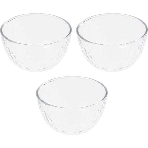 新品未使用品　東洋佐々木硝子　豆鉢　3個入　3セット 東洋佐々木ガラス お皿 豆鉢 生活の器 3個セット 日本製 小鉢 小皿 丸