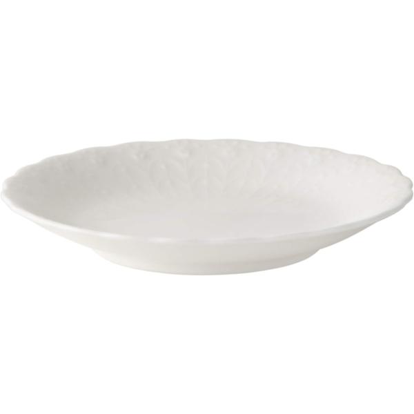 NARUMI ナルミ シルキーホワイト 12cm小皿 ボーンチャイナ 9968-1546