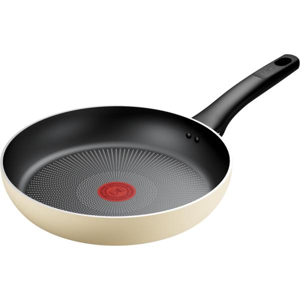 他サイト： オンライン限定 ティファール フライパン 26cm IH ガス火対応 PFOAなどの有害物質不使用 こびりつきにくさ長持ち IHチタン・エクセレンス バニラベージュの商品画像