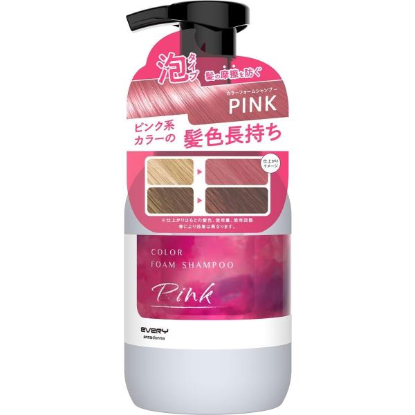 アンナドンナ エブリ カラーフォームシャンプー ピンク