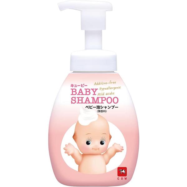 他サイト： キューピー ベビーシャンプー 泡タイプ ポンプ 350ml 1 個 350ミリリットル (x 1)の商品画像