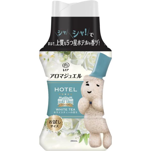 レノア アロマジュエル HOTEL お洗濯の香り付けビーズ ホワイトティーの香り お試しボトル 260mL