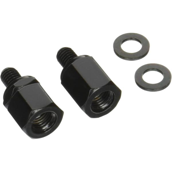 タナックス バイクミラー ナポレオン ネジ径変換アダプター ブラック 【正10mm→逆8mm】 C-3