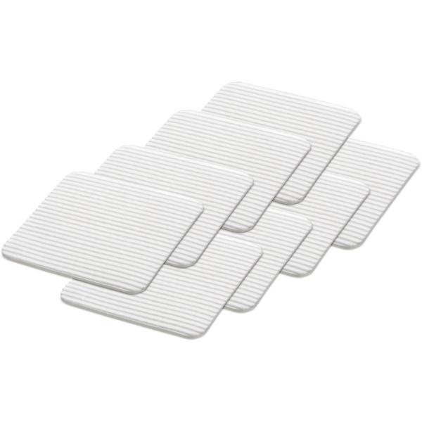 [Release date: January 15, 2025]●スタイル:8枚入●商品の寸法 10L x 8W cm●ブランド Sanko●材質 粘着剤/アクリル系、芯材/ポリエステル、吸着面/アクリル樹脂●サイズ 10×10cm●色 ホ...