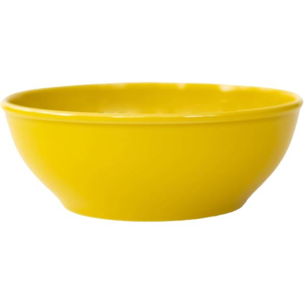 西海陶器 波佐見焼 Common コモン ボウル 皿 イエロー 直径約15cm 電子レンジ 食洗器対応 日本製 13228 02)ボウル15cm