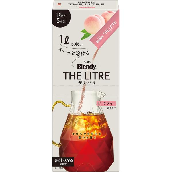 [Release date: January 15, 2025]●フレーバー名:ピーチティー●風味:ピーチティー●ブランド:AGF(エージーエフ)●パッケージ重量:0.27 キログラム●商品体積:1 リットル●梱包サイズ:19 x 12.2...