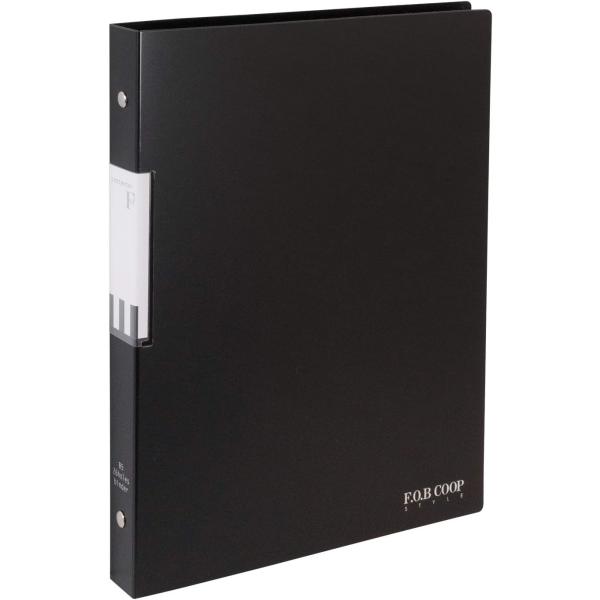 他サイト： キョクトウ バインダー FOBCOOP 26穴 B5 黒 LN41K ブラックの商品画像