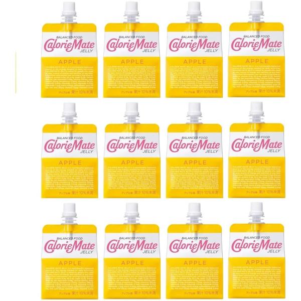 大塚製薬 カロリーメイトゼリー アップル味 215g ×12袋