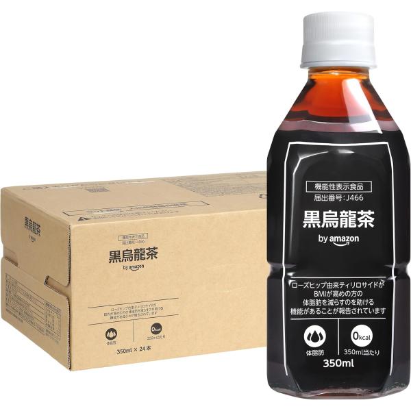 他サイト： Happy Belly 黒烏龍茶 350ml×24本 機能性表示食品の商品画像