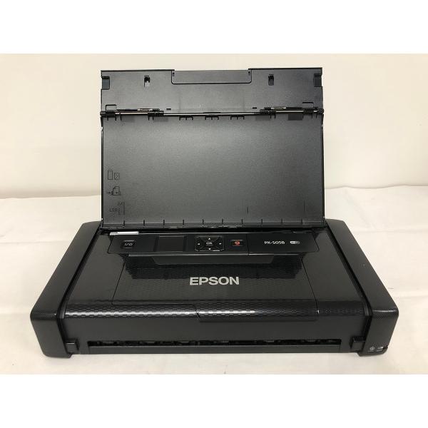 ジャンク□EPSON PX-S05B☆AC付☆通電OK☆メンテナンスボックス無