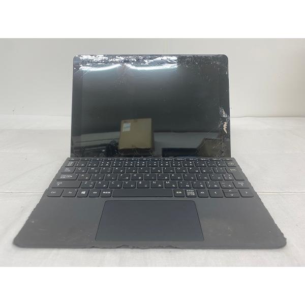 ジャンク■Microsoft Surface Go 1825 [Pentium 4415Y/SSD無/カメラ]★液晶割れ★充電ランプ点灯★送料無料