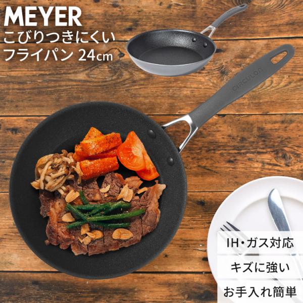 MEYER（マイヤー） フライパン 24cm 浅型 サーキュロン A1 CA1-P24