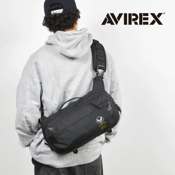 ボディバッグ アヴィレックス AVIREX メッセンジャーボディバッグ AX2202 REGLESS リグレス 斜め掛け 斜めがけ メンズ 男性 おしゃれ ミリタリー カジュアル ワンショルダーバッグ ユニセックス レデ hauhau_avx-2202