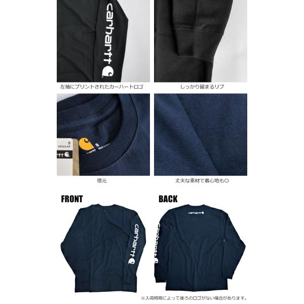Tシャツ 長袖 Carhartt カーハート ロンt メンズ レディース 黒 ブラック グレー ネイビー ショルダーロゴ ロング K231 Buyee Buyee Japanese Proxy Service Buy From Japan Bot Online