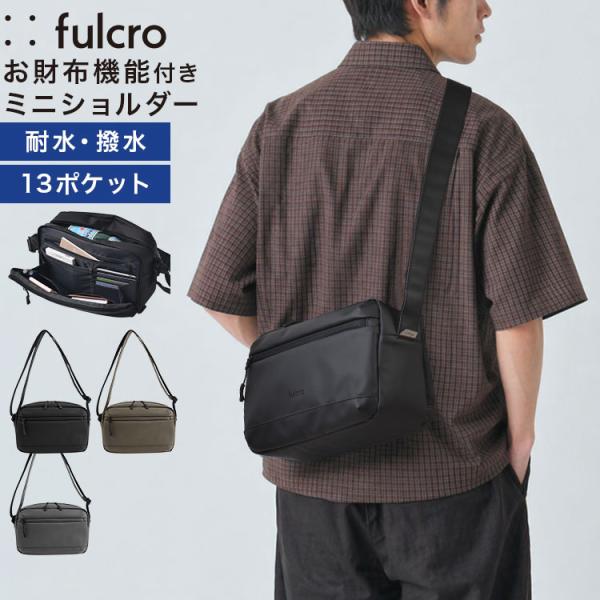 M*n様 fluss フルス ショルダーバッグ fluss(フルス)のCRUSH CYLINDER CROSS BAG BLACK(バッグ)の通販