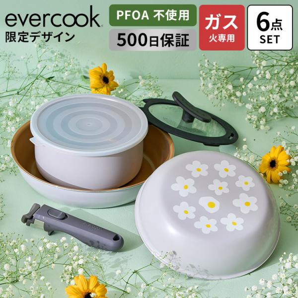 evercook エバークック フライパン 6点セット fit 15周年 限定デザイン
