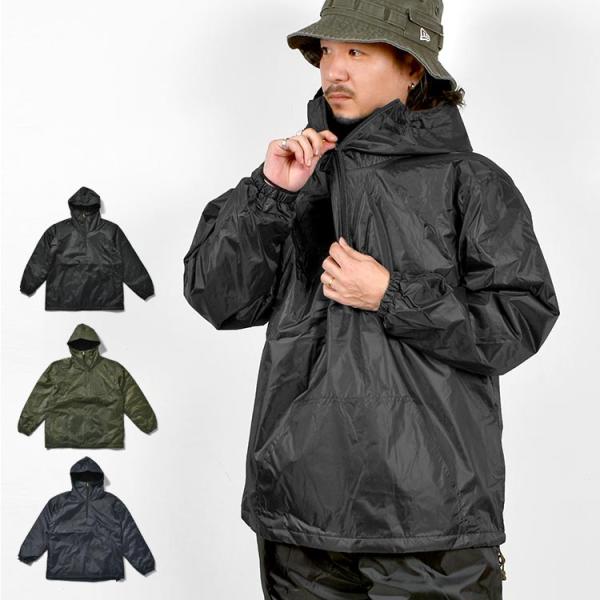 カジメイク ヤッケ おしゃれ メンズ 作業着 中綿 ハーフジップ