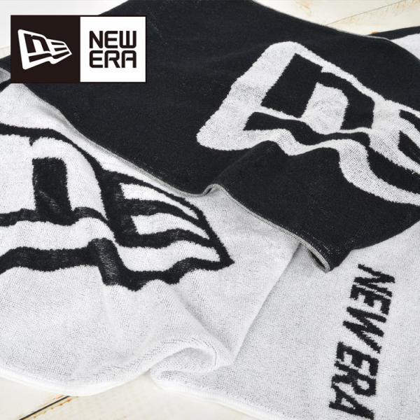 名前が刺繍で入る NEWERA 今治フェイスタオル 34×80cm 厚さ約5ミリ ニューエラ 名入れ 野球 サッカー バスケットボール バスケ SI-1285478