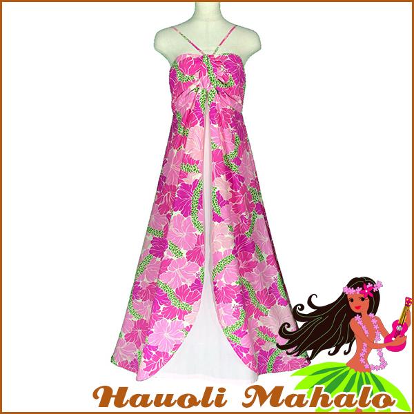 フラ ドレス フラダンス ハワイアンドレス ムームー 結婚式 海外挙式 参列用 ハワイ直輸入生地 ハワイ産 日本国内自社工場縫製 Ma 433 Hauoli Mahalo 通販 Yahoo ショッピング