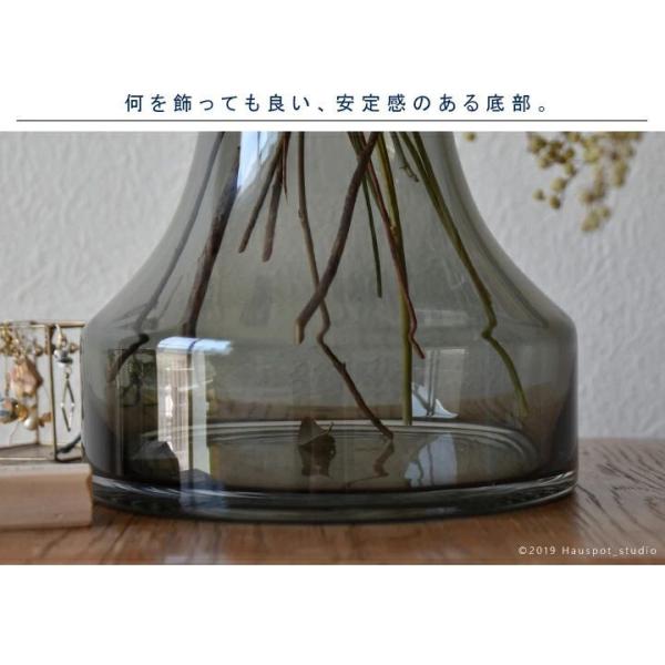�t�����[�x�[�X �K���X �k�� �傫�� �}�� L�T�C�Y�F��20cm�ہ~28cm�i���a�F��8cm) �O���[ �N���A �ԕr ������� �V�b�N ���_�� �y6501�zPORTA ���i�摜4