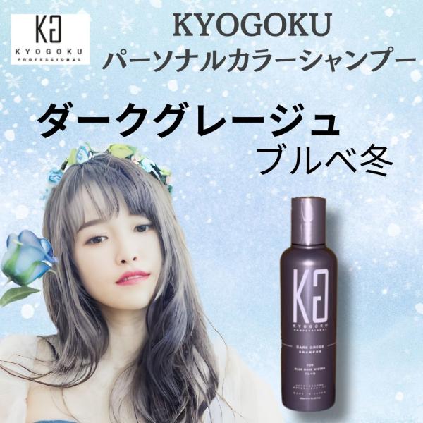 Kyogoku カラーシャンプー ダークグレージュ 正規品 京極 シャンプー