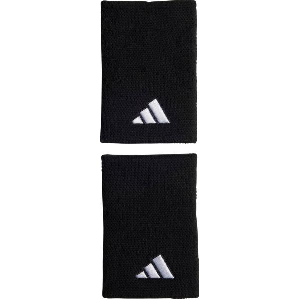 アディダス adidas テニス リストバンド L 吸湿性 ソフト 伸縮性 ブランドロゴ刺しゅう 汗対策 夏 部活 クラブ サークル  EVJ49 IC3568