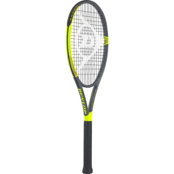 ダンロップ DUNLOP フラッシュ270 硬式テニス ラケット グレー×イエロー 張上げ FLASH 270 エントリーモデル 初心者 軽量 入門 ジュニア オールラウン