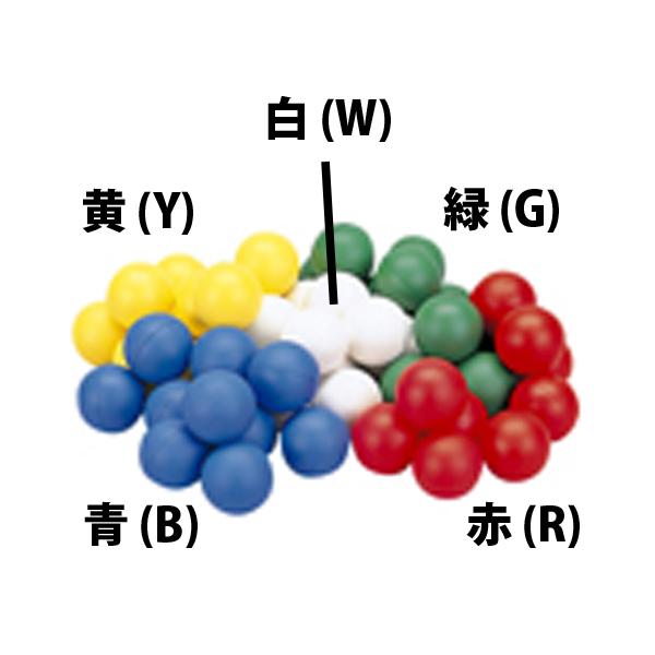 エバニュー EVERNEW カラー玉セットPU 10個入 体育 授業 体育授業 体つくり 部活 運動 玉  EKA483 G