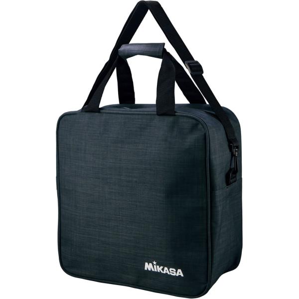 ミカサ MIKASA ハンドボールバッグ4個入 ブラック 学校 体育 授業 クラブ 部活 バッグ ボールケース 移動 持ち運び  ACBGS40BK　ハンドボール4個が入るバッグ。