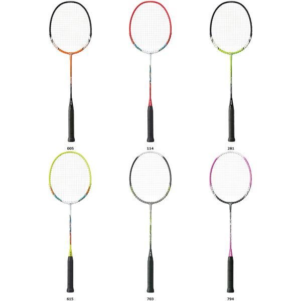 ヨネックス YONEX マッスルパワー2 MUSCLE POWER 2 ラケット 練習 ガット張り上がり アルミフレーム 専用ケース付 入門 ビギナー 初心者 レジャー ゲ