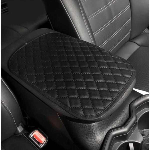 ご購入前にセンターコンソールのサイズを実際に測定してください。【商品名】肘掛けセンターコンソールカバー アームレストカバー 保護 PUレザー【サイズ】30.5cm×20cm【色】ブラック【車の脆弱な部品を保護】 このアームレスト パッドは、...