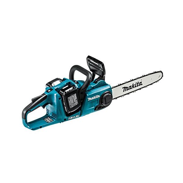 マキタ（makita） 充電式チェンソー ガイドバー350mm 青 18V+18V 6Ah