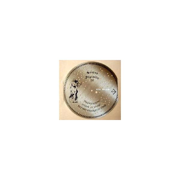 旧タイプ用２０弁ディスクオルゴール用/旧タイプ用２０弁別売りディスク盤〔1枚(1曲)〕(単品) 製作：日本製（Made In Japan）