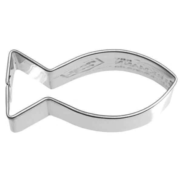 ドイツBIRKMANN社のクッキー用型（お魚型A）です。アイシングなどのデコレーションクッキーにおすすめの、可愛らしいデザイン型です。クッキー以外にも、スライスチーズや薄焼き卵、ハムなど、様々な食材にお使いいただけます。サイズ：約2×5cm...