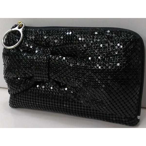 美品 フェラガモ シガレットケース ヴァラ リボン ビンテージ ポーチ ブラック Salvatore Ferragamo】サルヴァトーレフェラガモ シガレット