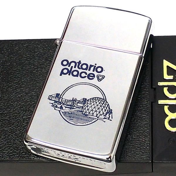 ZIPPO ライター 1992年製 スリム カナダ製 オンタリオ製 ジッポ レア 