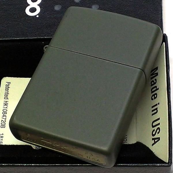 「USモデル マットグリーン ZIPPO」ZIPPO社定番シリーズでお求め安い価格のジッポライター。グリーンがクールな印象を持たせます。無地のモデルにシンプルなマット加工が施されています。傷や指紋が目立たないため、普段使いに最適。飽きのこな...