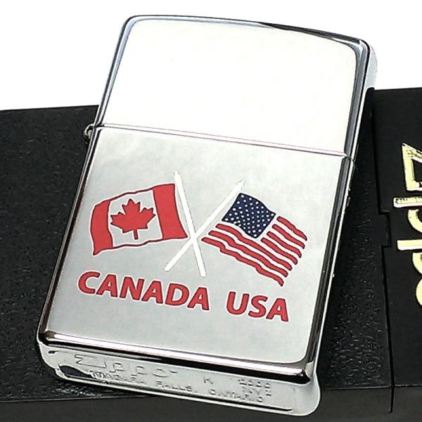 ZIPPO（ジッポー） ライター カナダ製 2000年製 オンタリオ製 国旗