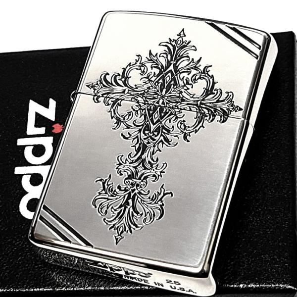 ZIPPO（ジッポー） ライター クラシッククロス ジッポ かっこいい