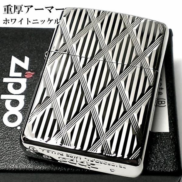 ZIPPO（ジッポー） アーマー ジッポ ライター Diamante ホワイト 