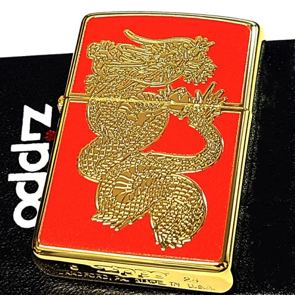 ZIPPO（ジッポー） ZIPPOライター ドラゴン ジッポ かっこいい 和柄