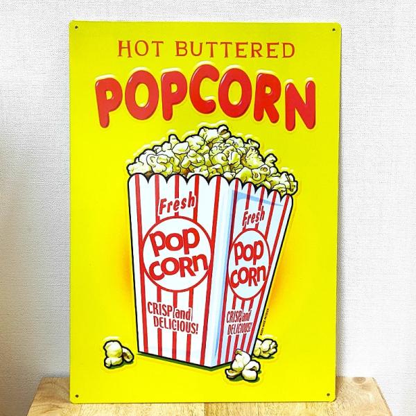 ポップコーン看板 hayamipro_hot-buttered-popcorn