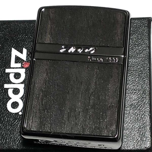 ZIPPO ローズウッド ダーク ネオブラック 彫刻 ストライプ ZIPPO ローズウッド ダーク ネオブラック 彫刻 ストライプ