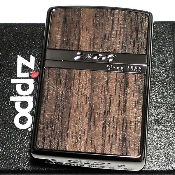ZIPPO（ジッポー） ライター ローズウッド ライト ネオブラック 彫刻