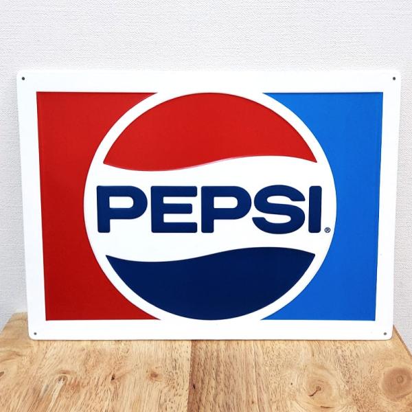 王冠型ブリキ看板　PEPSI COLA60-70年代 約68cm 王冠型ブリキ看板 PEPSI COLA60-70年代 約68cm - メルカリ