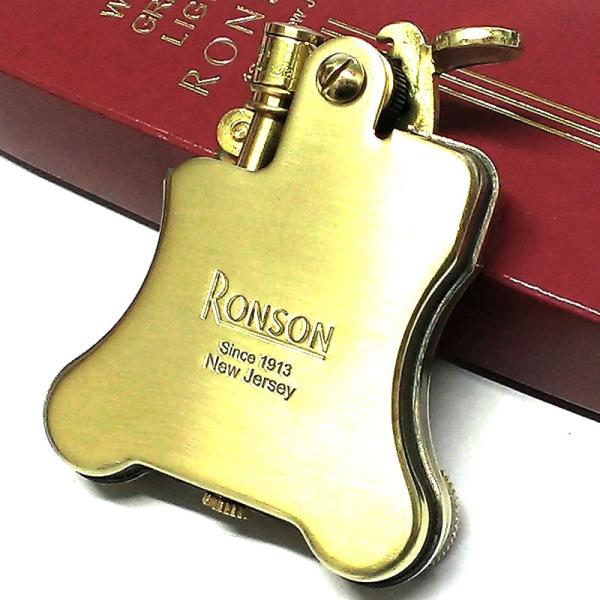 RONSON バンジョー ゴールド クォーツ時計付きオイル ライター RONSON ロンソン ライター Banjo バンジョー オイルライター R01