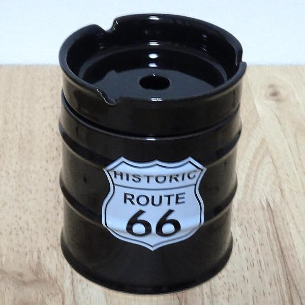 Charcoal Starter☆リメイク缶✨️ROUTE66☆★ リメイクペール缶 ルート66 鉢入れ プランター 多肉植物 リメ缶 ゴミ箱
